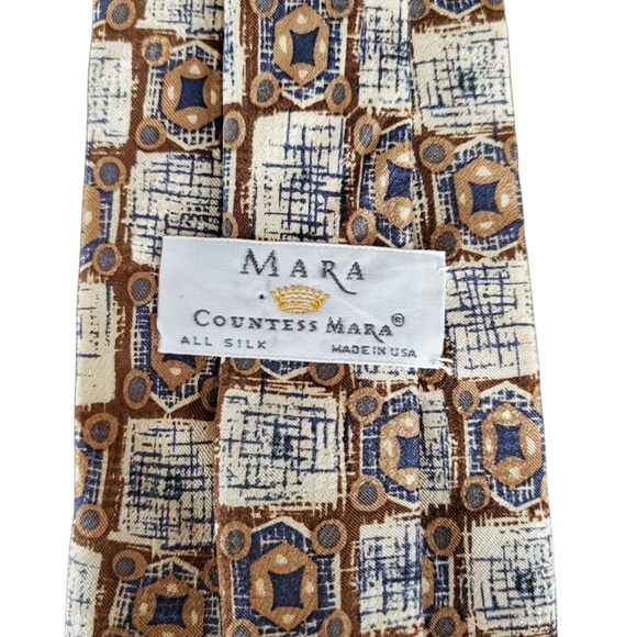 Vintage Countess Mara Silk Tie - Picture 4 of 5